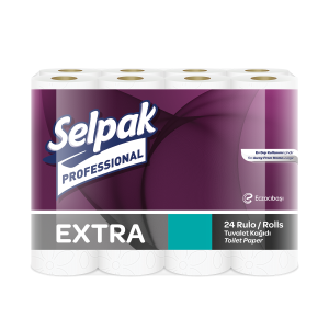 Selpak Prof. Extra Tuvalet Kağıdı 24'Lü 2 Katlı