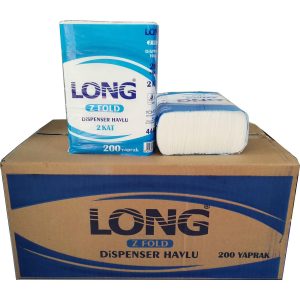 Long Dispenser Havlu 200lü 12 Pk